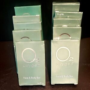 Vintage Hotel Motel Travel Size Mini Sized 10 Bars 1oz Each "Oxygen "